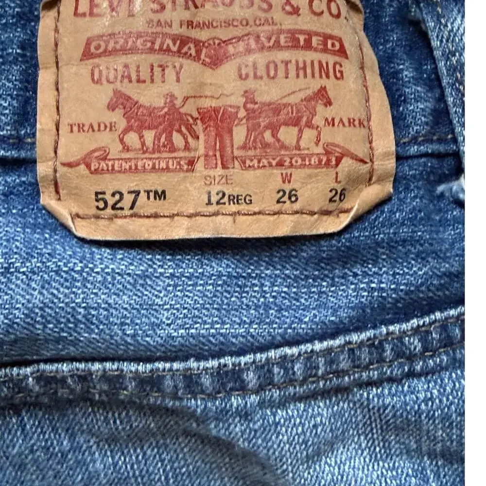 Boys Levi's 527 Jeans Size 12 26x26
